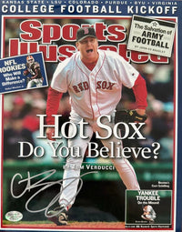 Curt Schilling Signed 8x10 Photo SI Cover  - Sure Shot COA