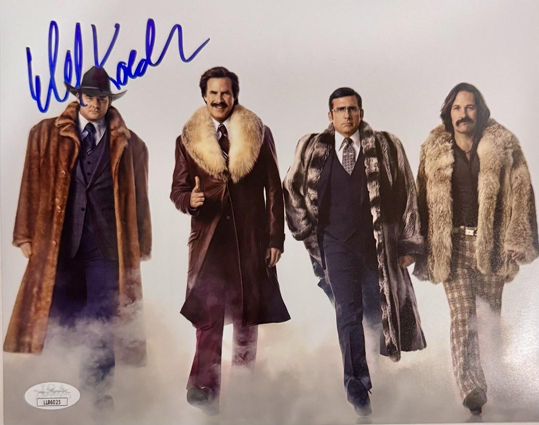 David Koechner Signed 8x10 Photo Champ Kind (Anchorman)  - JSA COA