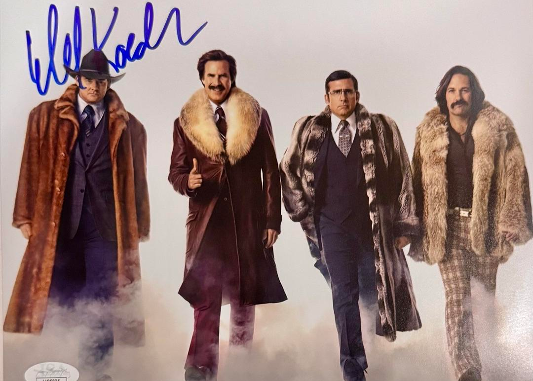 David Koechner Signed 8x10 Photo Champ Kind (Anchorman)  - JSA COA