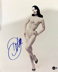 Dita Von Teese Signed 8x10 Photo (Queen Of Burlesque)  - Beckett COA