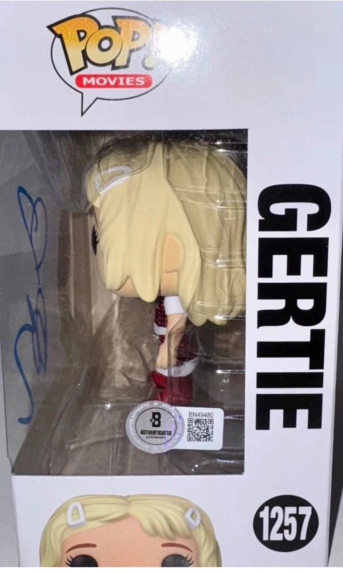 Drew Barrymore Signed Funko Pop #1257 Gertie (E.T)  - SOLD Beckett COA