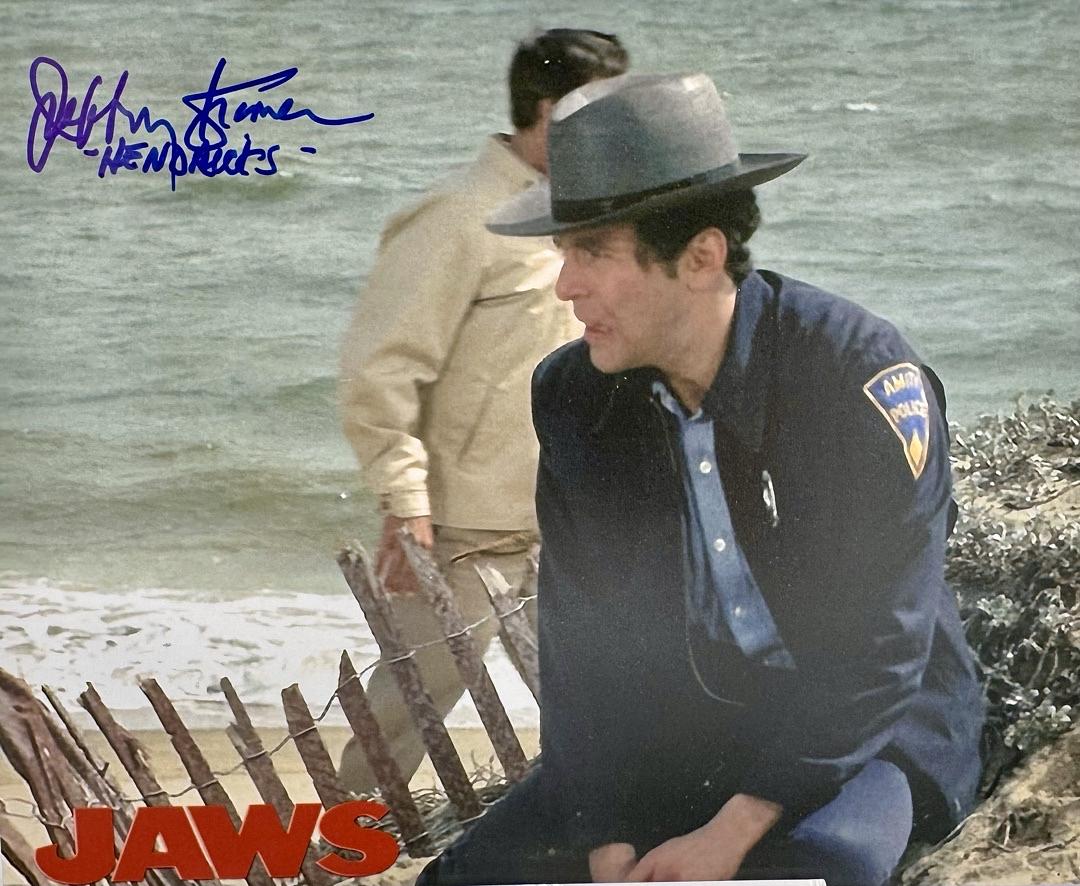 Jeffrey Kramer Signed 8x10 Photo Jaws - Beckett COA #2