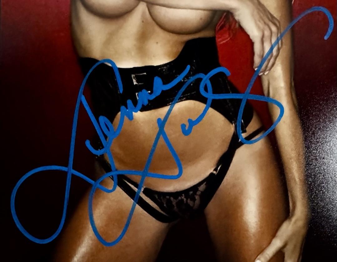 Jenna Jameson Sexy 11x14 Photo - Beckett COA
