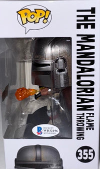 Pedro Pascal Signed Funko Pop #355 The Mandalorian (Star Wars)  - Beckett and Fanatics COA