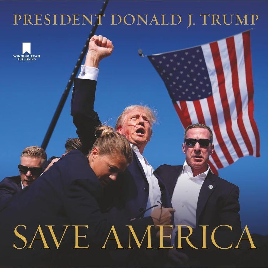 Donald Trump Autographed Save America Book Signed Hardcover - JSA COA #02