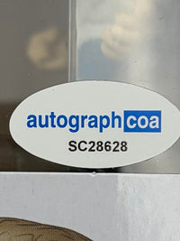 Tom Wilson signed Funko #963 (Back to the Future) w/quote - ACOA COA