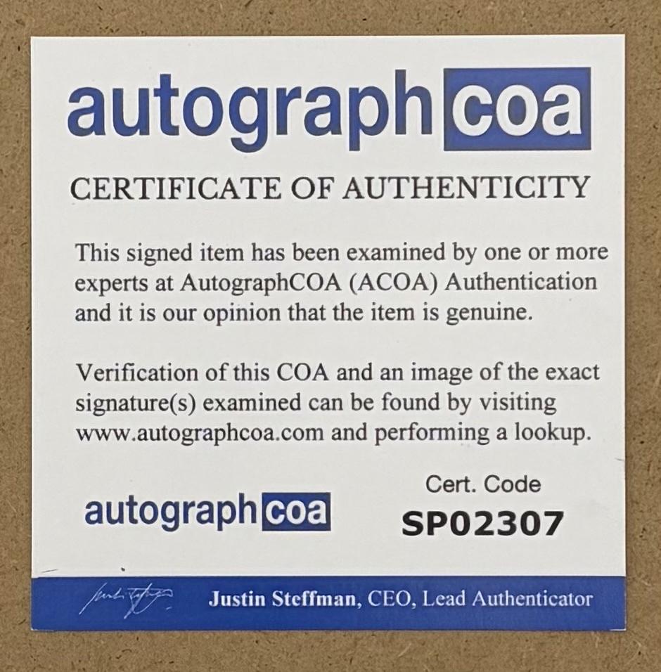 Taylor Swift Custom Framed & Signed CD Insert (The Life if a Showgirl) Photo #1 - ACOA COA