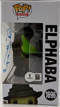 Idina Menzel Signed Funko Pop #1696 Elphaba (Wicked) - Beckett COA