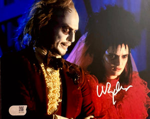 Winona Ryder signed 8x10 (Beetlejuice) - SWAU COA *RARE*