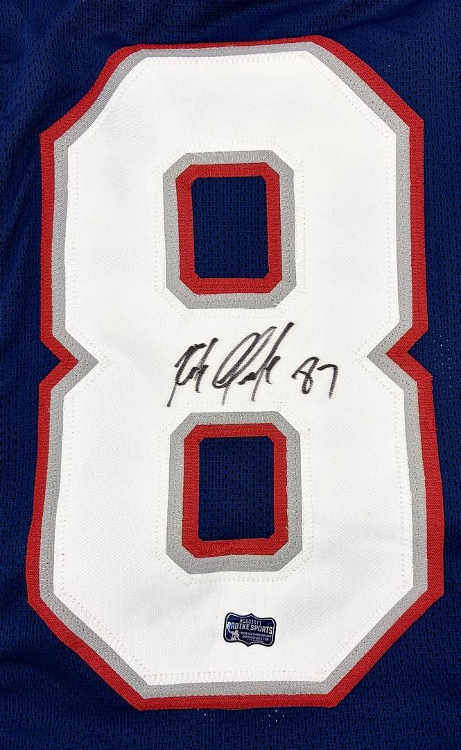 Rob Gronkowski Signed Custom Patriots Jersey - Radtke COA