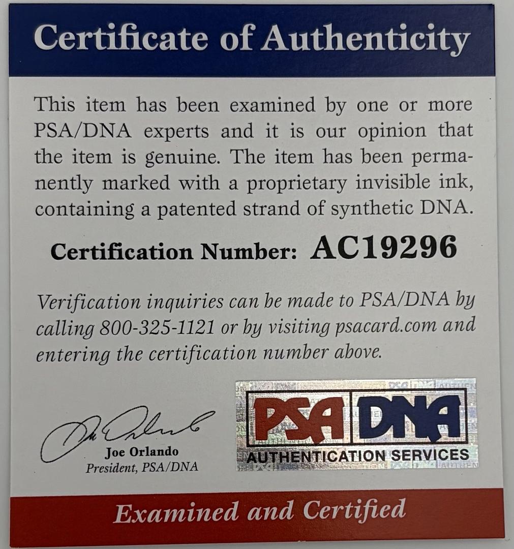 George Lazenby signed book "Bond on Bond" - PSA COA