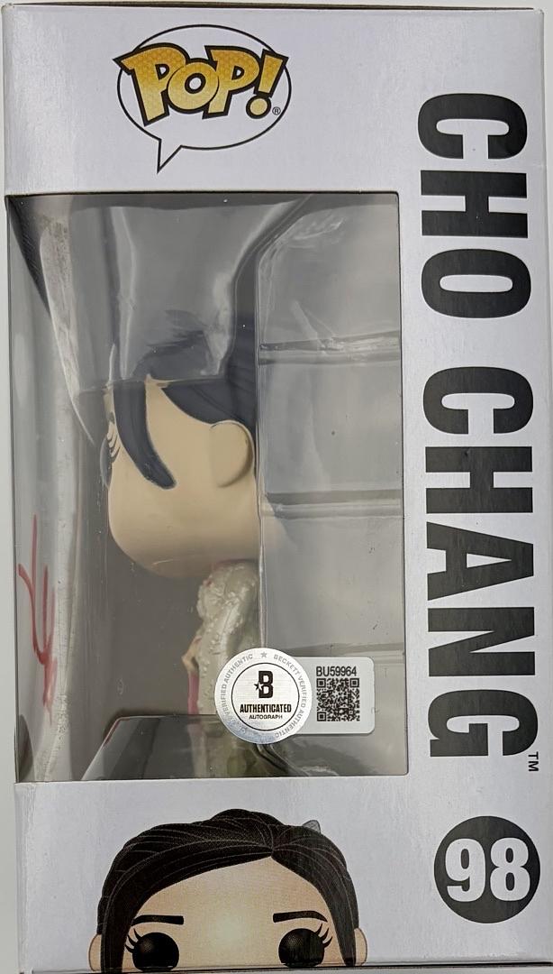 Katie Leung Signed Funko Pop #98 Katie Leung (Harry Potter) - Beckett COA