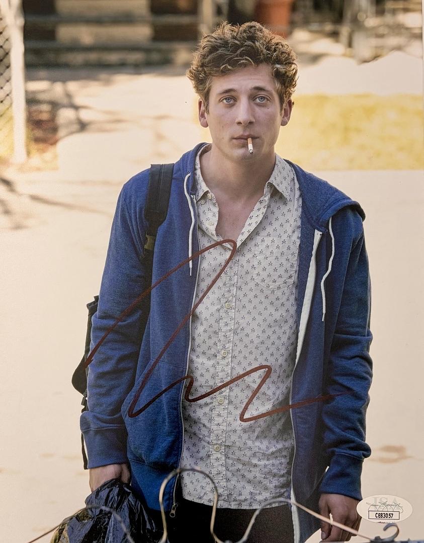 Jeremy Allen White signed 8x10 (Shameless) - JSA COA