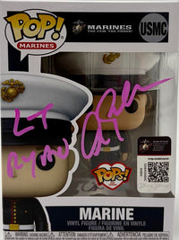 Alec Baldwin signed U.S. Marines Funko (USMC) w/ Lt. Ryan inscription - Beckett COA *RARE*