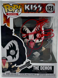 Gene Simmons (KISS) signed Funko Pop #121 - JSA COA