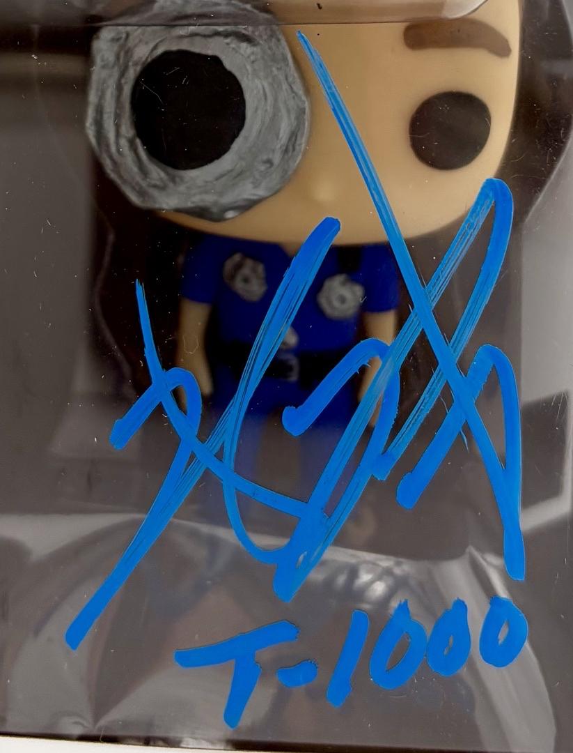 Robert Patrick signed Custom Made Funko #1991 (Terminator 2) - SWAU COA