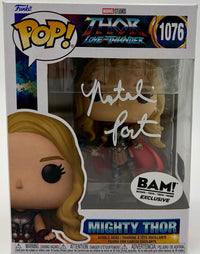 Natalie Portman Signed BAM Exclusive Funko Pop #1076 Thor Love & Thunder - SWAU COA