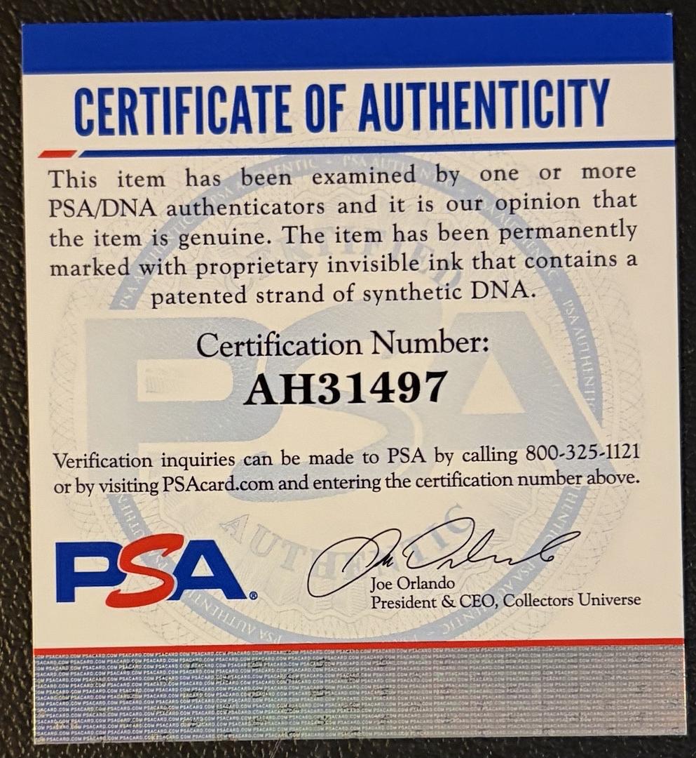 Steve Buscemi signed 11x14 (The Big Lebowski) - PSA/DNA COA