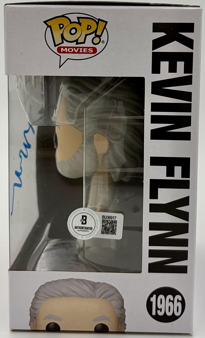 Jeff Bridges Signed "Kevin Flynn" Funko #1966 (Tron) - Beckett COA