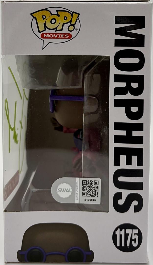 Laurence Fishburne Signed Funko Pop #1175 "Morpheus" Matrix - SWAU COA