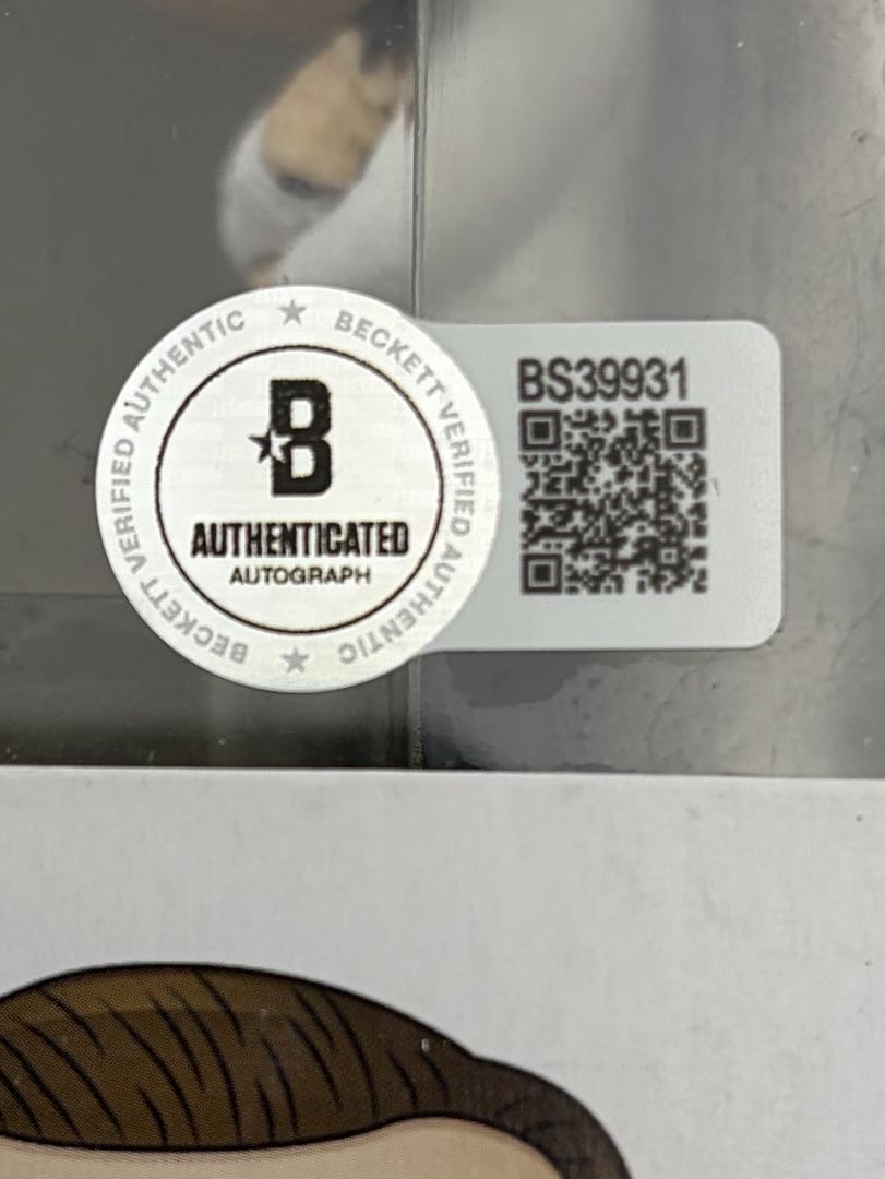 Pierce Brosnan Signed Funko Pop #518 "James Bond" (007) - Beckett COA