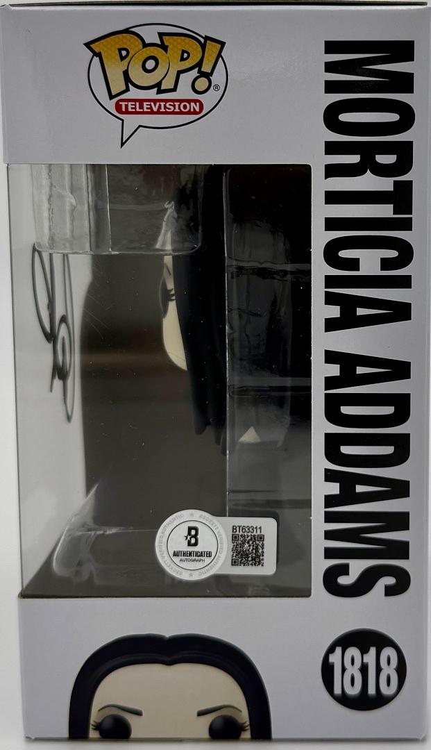 Catherine Zeta-Jones signed "Wednesday" Funko #1818 - Beckett COA