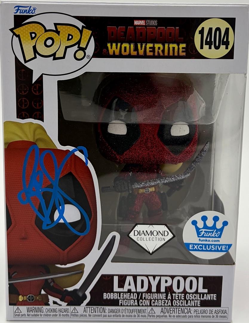 Blake Lively Signed Funko Pop #1404 (Deadpool) - SWAU COA