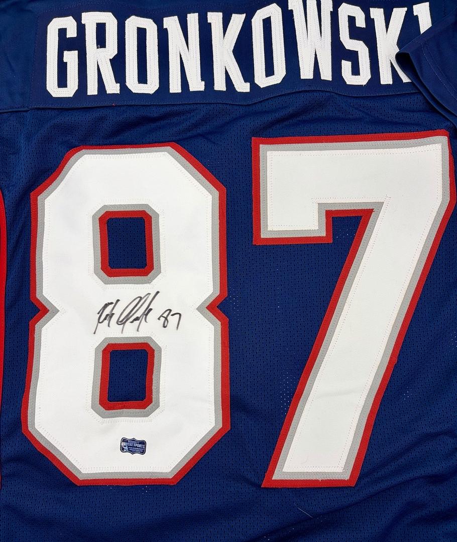 Rob Gronkowski Signed Custom Patriots Jersey - Radtke COA