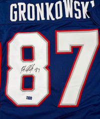Rob Gronkowski Signed Custom Patriots Jersey - Radtke COA