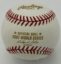 Doug Mirabelli signed 04 World Series ROMLB baseball (Red Sox) - JSA COA