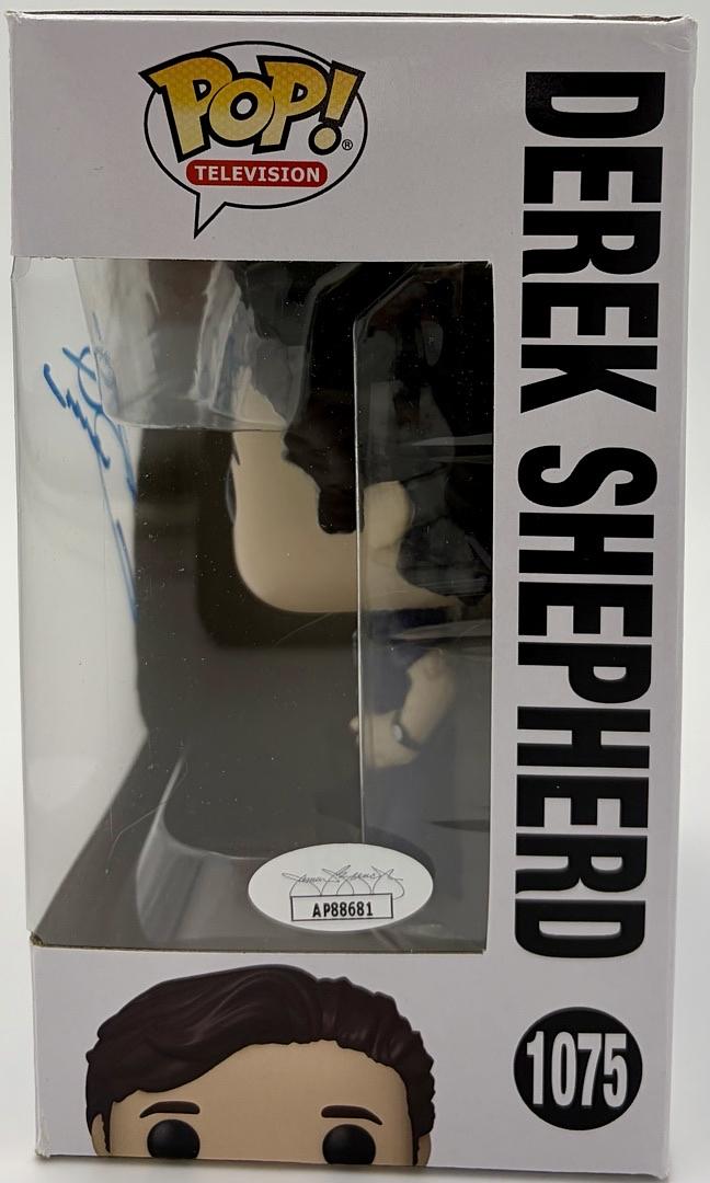 Patrick Dempsey signed Funko #1075 "Grey's Anatomy" - JSA COA