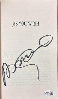 Cary Elwes signed paperback book "As You Wish" - JSA COA