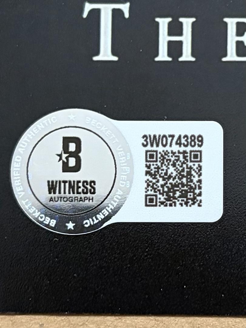 Timothy Olyphant signed 11x17 (Scream) - Beckett COA
