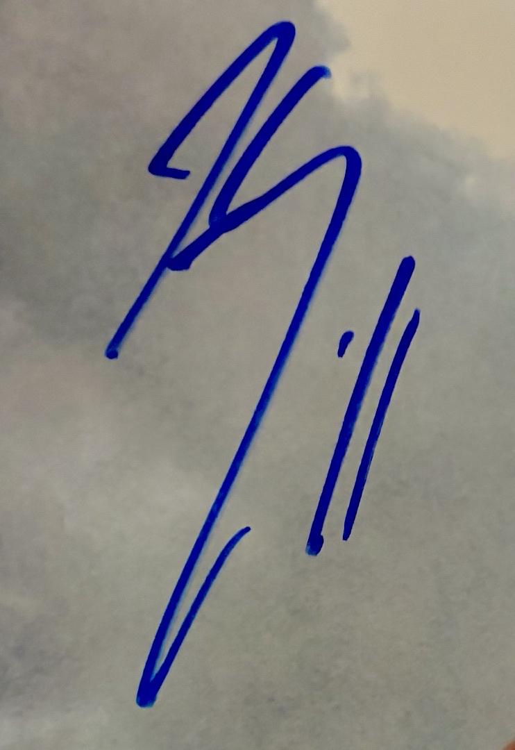 Henry Cavill signed 8x10 (Superman) - JSA COA