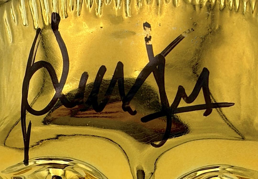 Harrison Ford signed Golden Fertility Idol movie prop (Raiders of the Lost Ark) *RARE* - SWAU COA