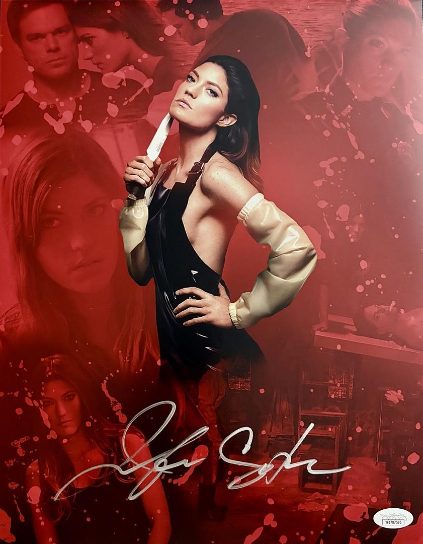 Jennifer Carpenter (Dexter) signed 11x14 - JSA COA