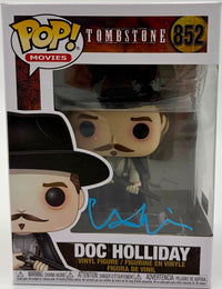 Val Kilmer Signed Funko Pop #852 "Doc Holliday" (Tombstone) *RARE* - Celebrity Authentics