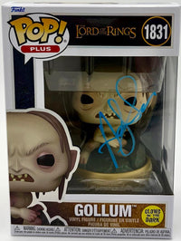 Andy Serkis Signed Funko Pop #1831 "Gollum" (LOTR) - Beckett COA