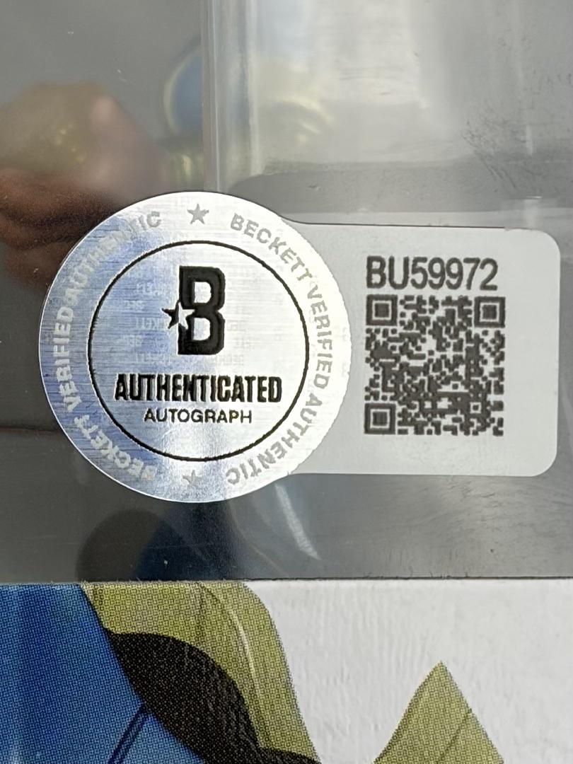 Selma Hayek signed Funko #735 "Eternals" - Beckett COA