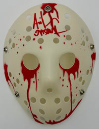 Ari Lehman signed "Jason" mask (Friday the 13th) - Beckett COA