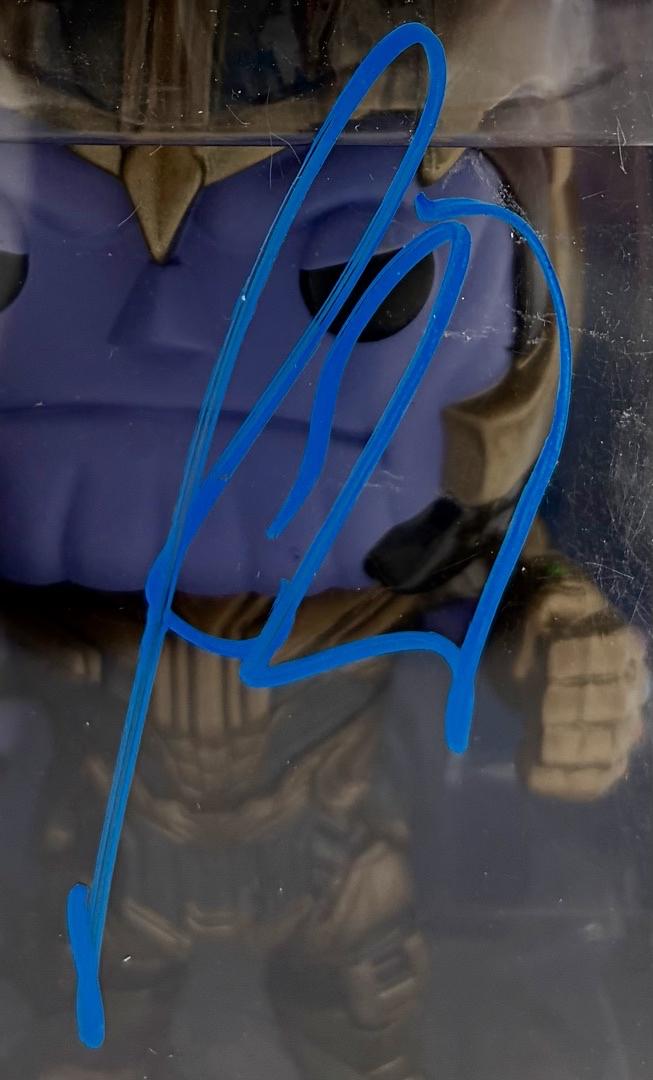 Josh Brolin Signed Funko Pop #453 Thanos (Marvel Avengers) - Beckett COA