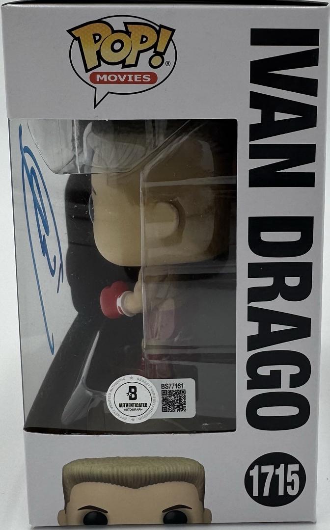 Dolph Lundgren Signed Funko Pop #1715 Ivan Drago (Rocky) - JSA COA
