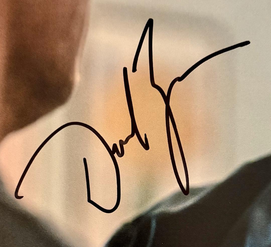 David Zayas signed "Angel Batista" 11x14 (Dexter) - SWAU COA