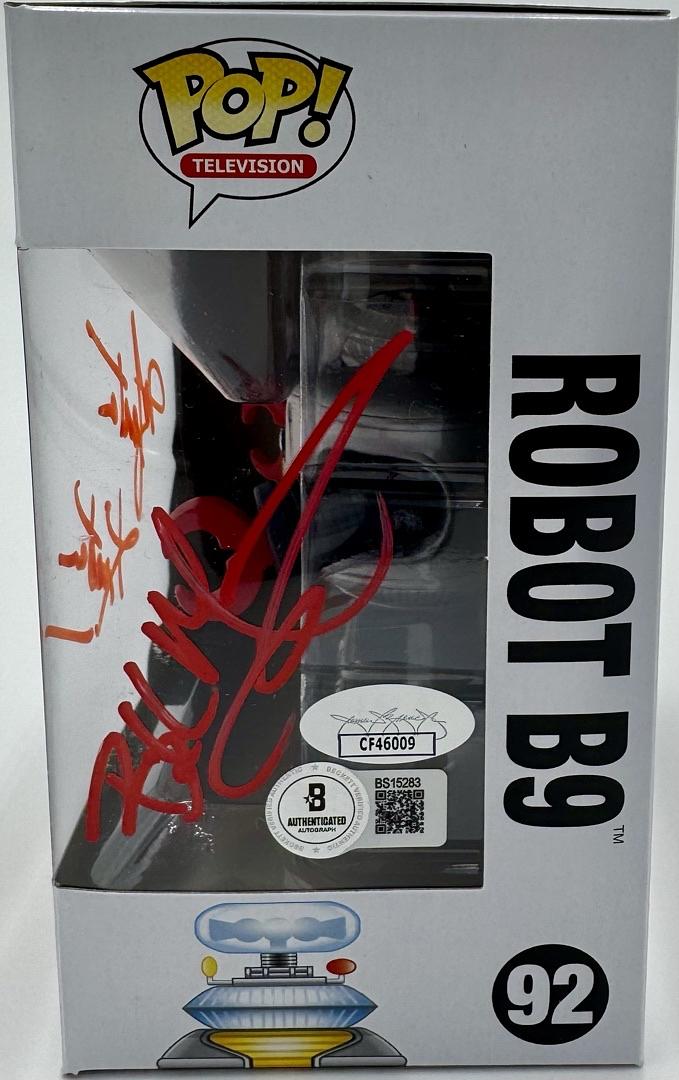 Marta Kristen (signed twice) & Billy Mumy signed Funko #92 (Lost in Space) - JSA and Beckett COA