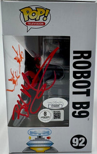 Marta Kristen (signed twice) & Billy Mumy signed Funko #92 (Lost in Space) - JSA and Beckett COA