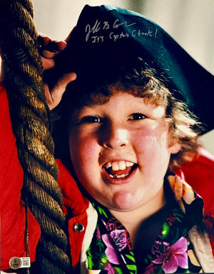 Jeff Cohen signed 11x14 w/inscription (The Goonies) *RARE* - Beckett COA