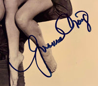 Yvonne Craig sexy signed 8x10 w/Elvis (Batman) - JSA COA