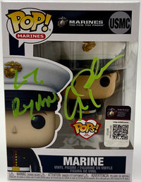 Alec Baldwin signed U.S. Marines Funko (USMC) w/ Lt. Ryan inscription - Beckett COA *RARE*