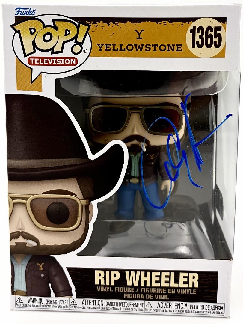Cole Hauser Signed Funko #1365 Rip Wheeler/Yellowstone *EXTREMELY RARE* - SWAU COA