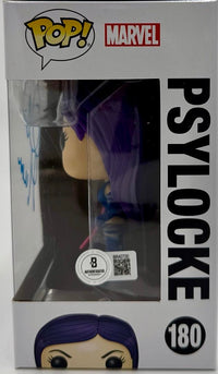 Olivia Munn Signed Funko Pop #180 Psylocke X-Men - Beckett COA